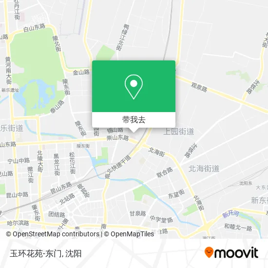 玉环花苑-东门地图