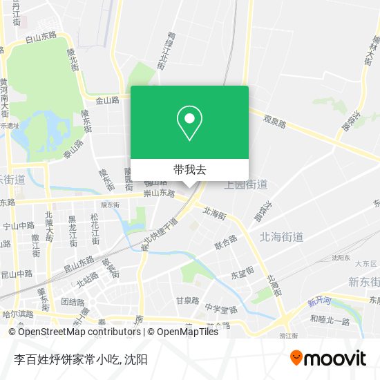 李百姓烀饼家常小吃地图