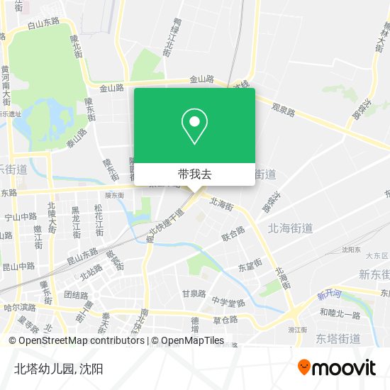 北塔幼儿园地图