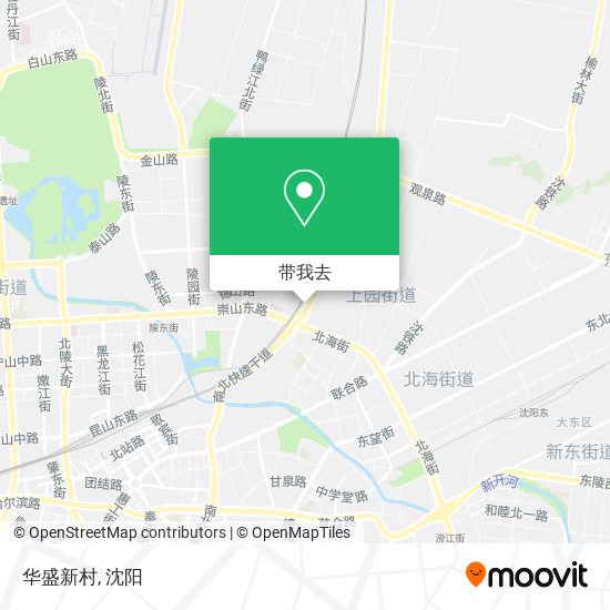 华盛新村地图