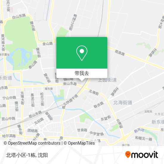 北塔小区-1栋地图