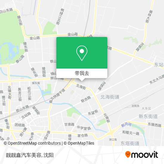 靓靓鑫汽车美容地图