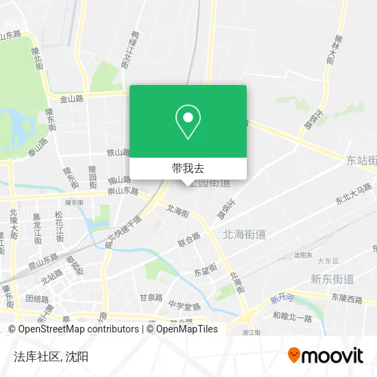 法库社区地图