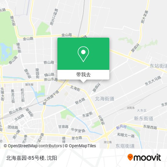 北海嘉园-85号楼地图
