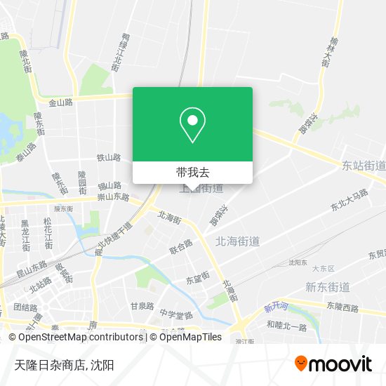 天隆日杂商店地图