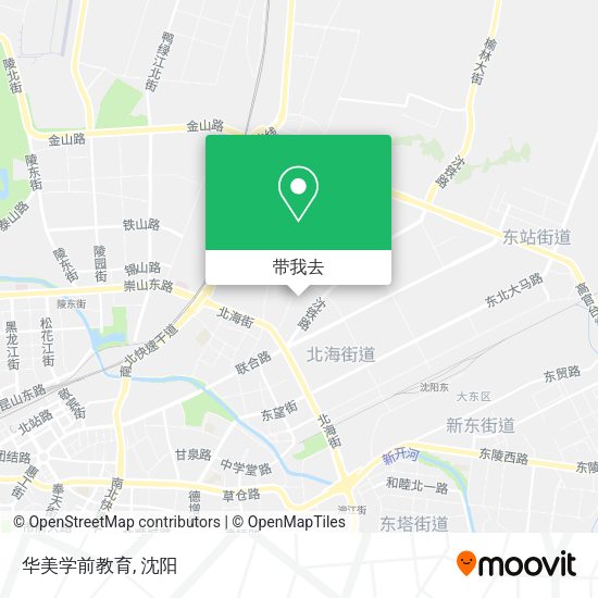 华美学前教育地图