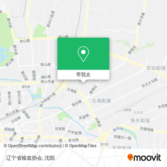 辽宁省输血协会地图