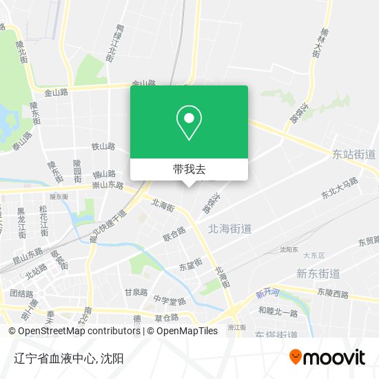 辽宁省血液中心地图
