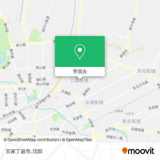 百家丁超市地图