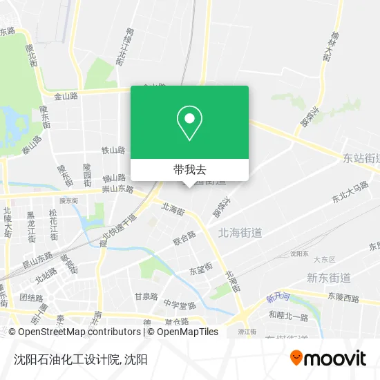 沈阳石油化工设计院地图