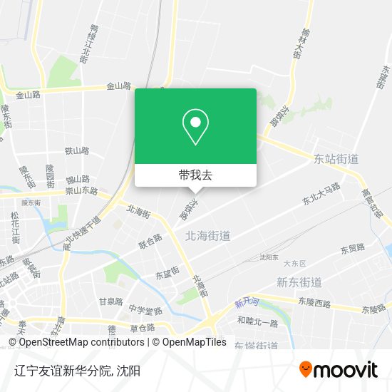 辽宁友谊新华分院地图