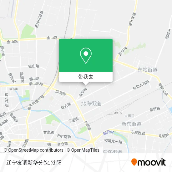 辽宁友谊新华分院地图