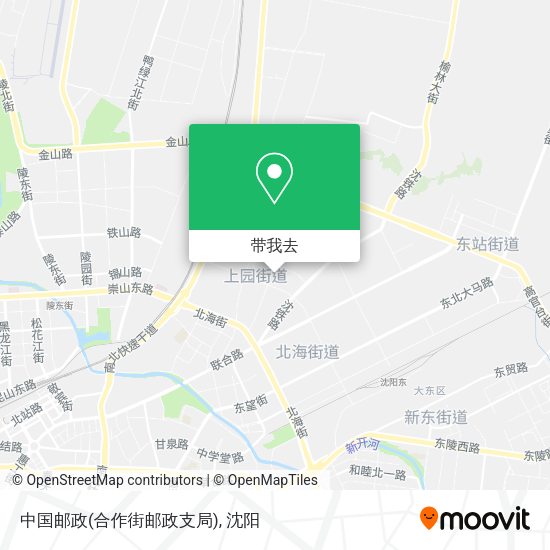 中国邮政(合作街邮政支局)地图