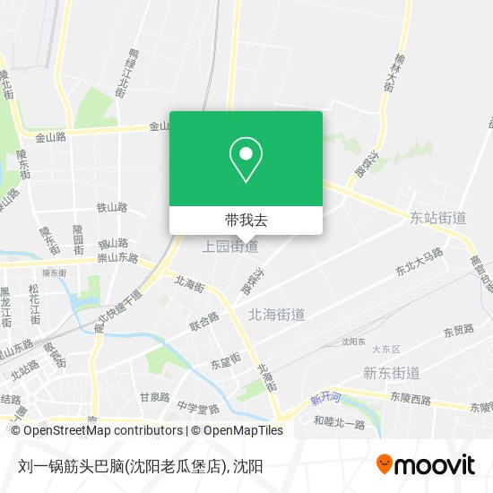 刘一锅筋头巴脑(沈阳老瓜堡店)地图