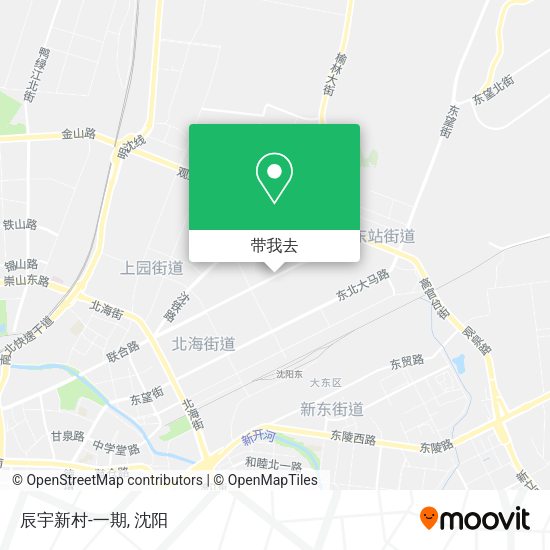 辰宇新村-一期地图