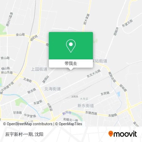 辰宇新村-一期地图
