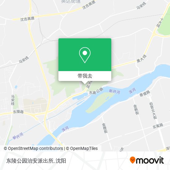 东陵公园治安派出所地图
