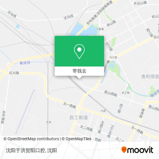 沈阳于洪贺阳口腔地图