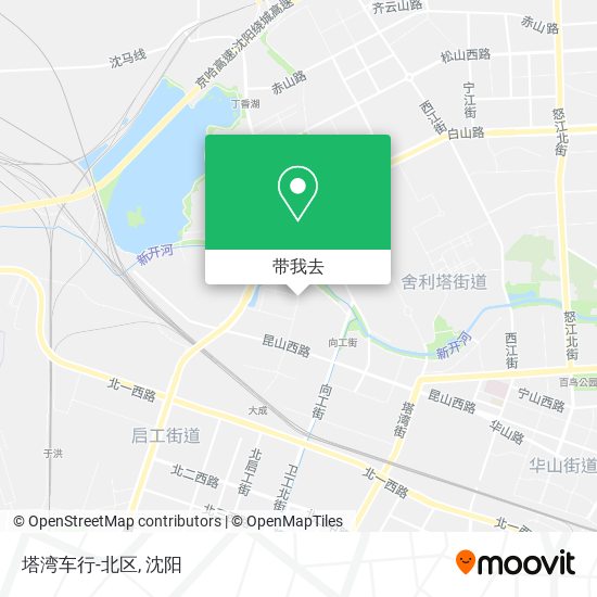 塔湾车行-北区地图