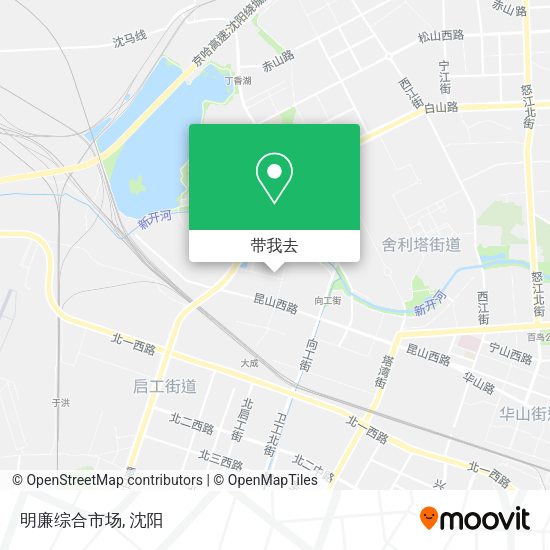 明廉综合市场地图