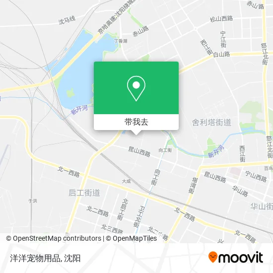 洋洋宠物用品地图