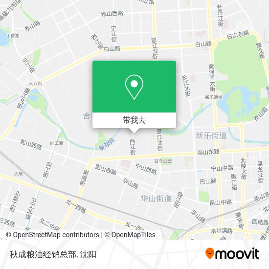 秋成粮油经销总部地图