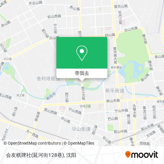 会友棋牌社(延河街128巷)地图