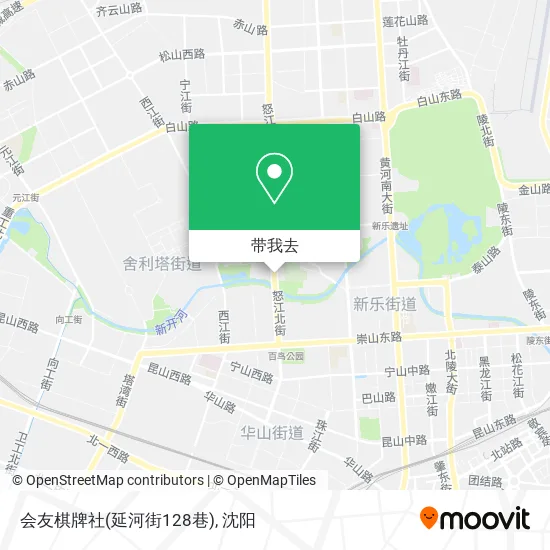 会友棋牌社(延河街128巷)地图