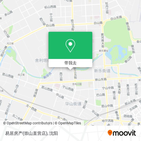 易居房产(崇山直营店)地图