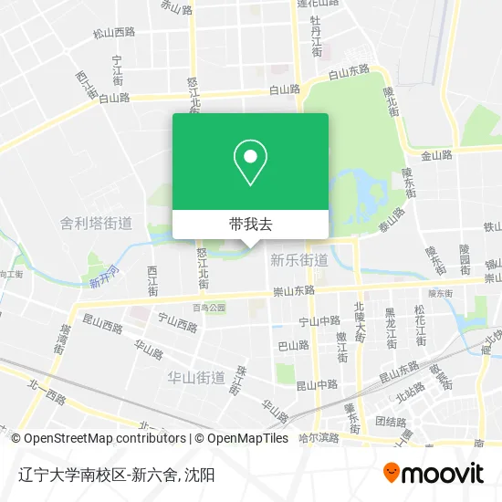 辽宁大学南校区-新六舍地图