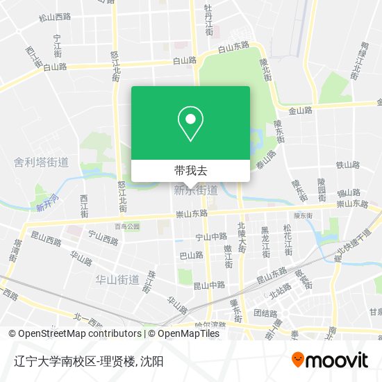 辽宁大学南校区-理贤楼地图