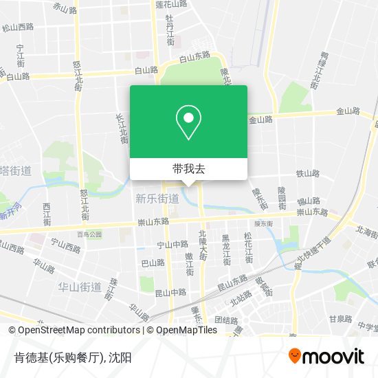 肯德基(乐购餐厅)地图