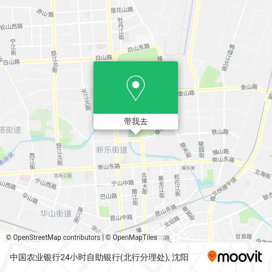 中国农业银行24小时自助银行(北行分理处)地图