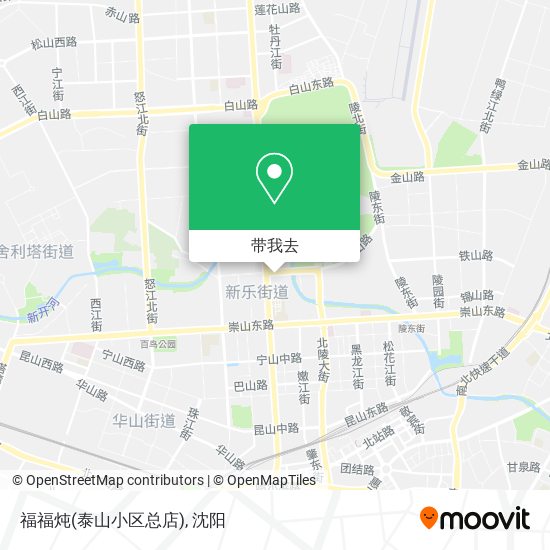 福福炖(泰山小区总店)地图