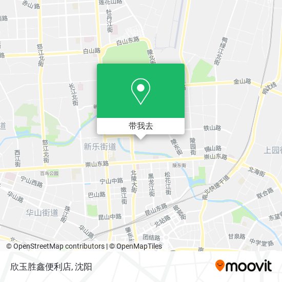 欣玉胜鑫便利店地图