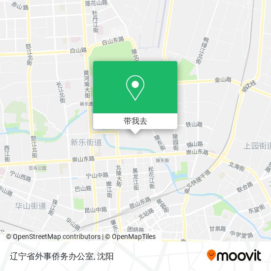 辽宁省外事侨务办公室地图