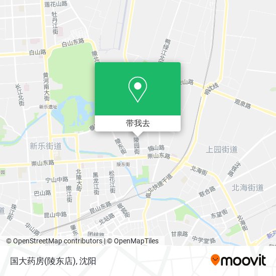 国大药房(陵东店)地图