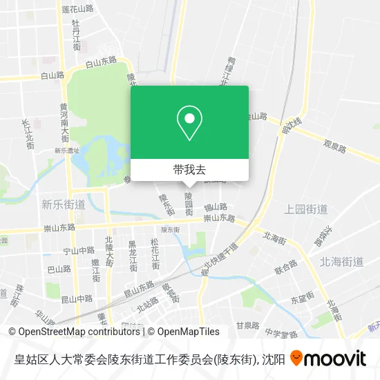 皇姑区人大常委会陵东街道工作委员会地图