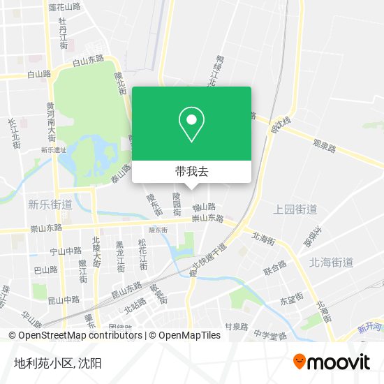 地利苑小区地图