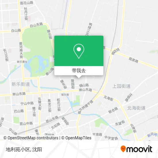 地利苑小区地图