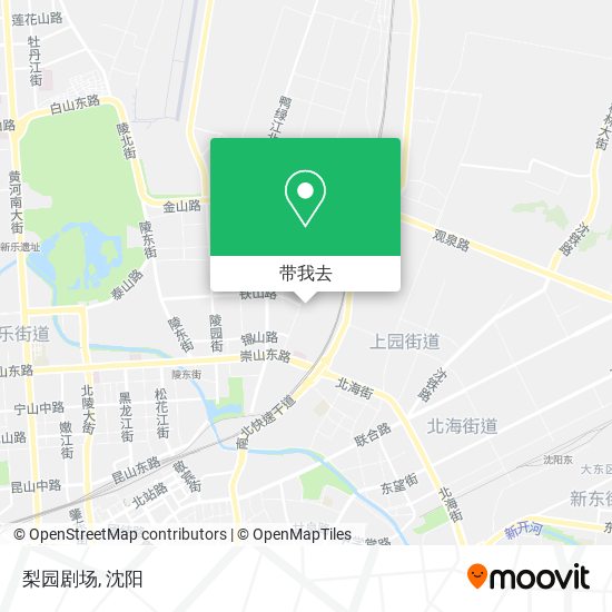 梨园剧场地图