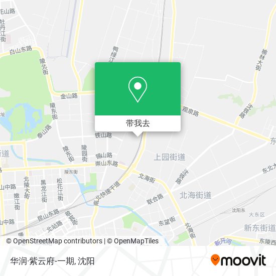 华润·紫云府-一期地图
