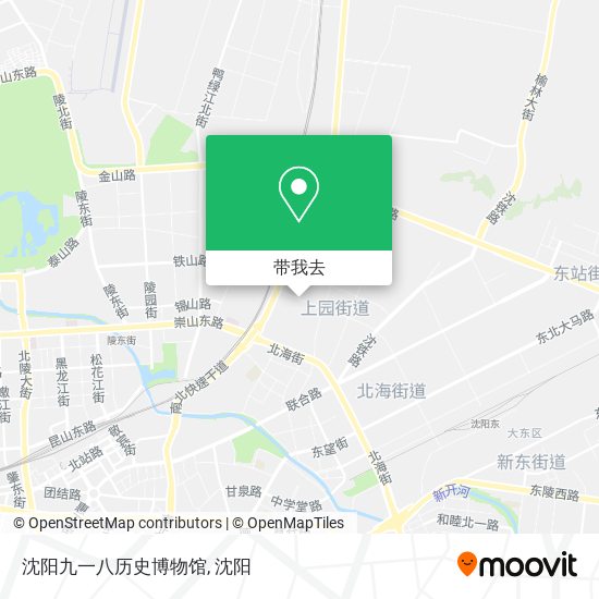 沈阳九一八历史博物馆地图