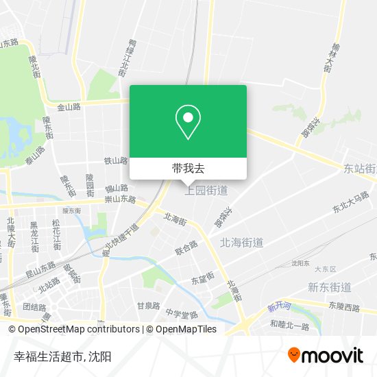 幸福生活超市地图