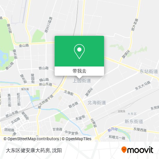 大东区健安康大药房地图