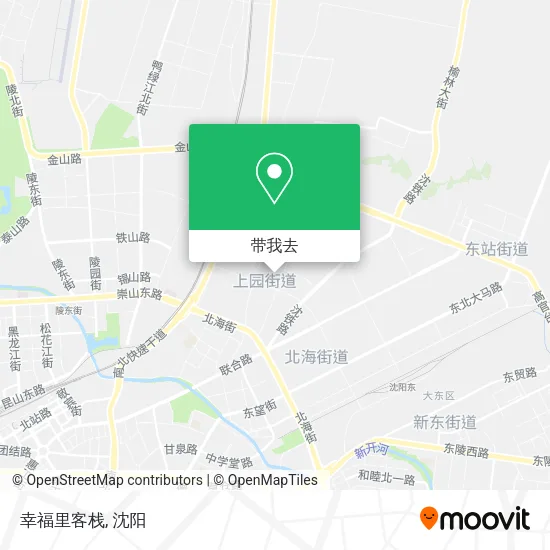 幸福里客栈地图