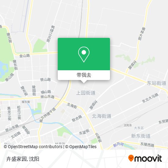 卉盛家园地图