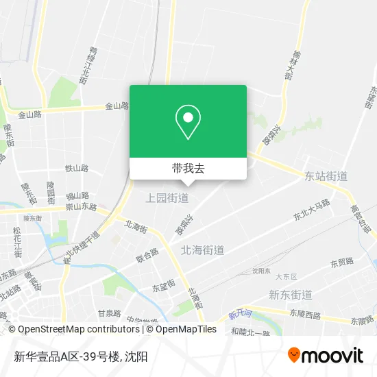 新华壹品A区-39号楼地图