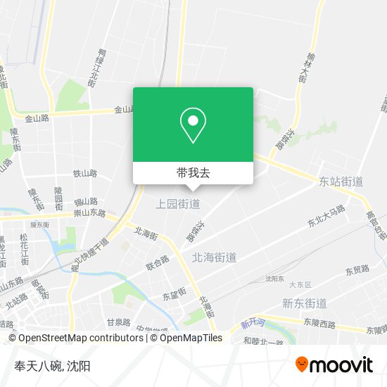 奉天八碗地图