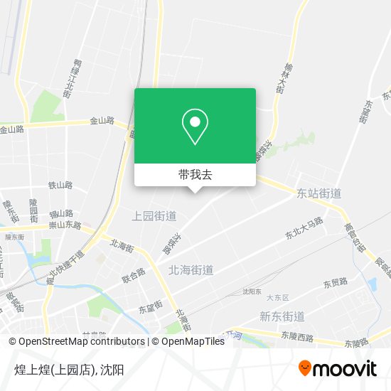 煌上煌(上园店)地图